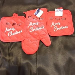 3 piece pot holder set
